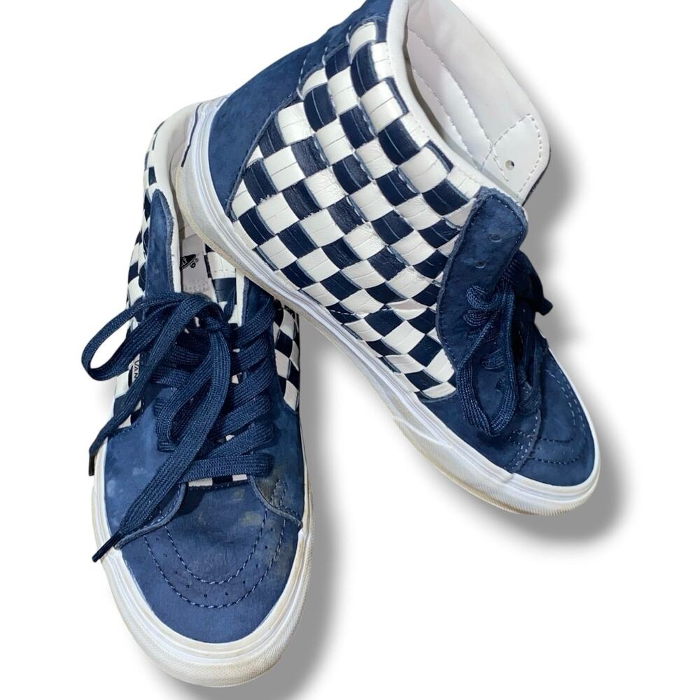 VANS Ultra Cush Checkerboard High Top Sneakers Size 5.5 Men's / 7 Women's